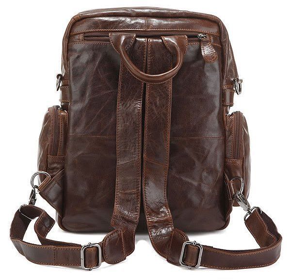 Backpack Vintage 14232 leather Brown 20147 фото