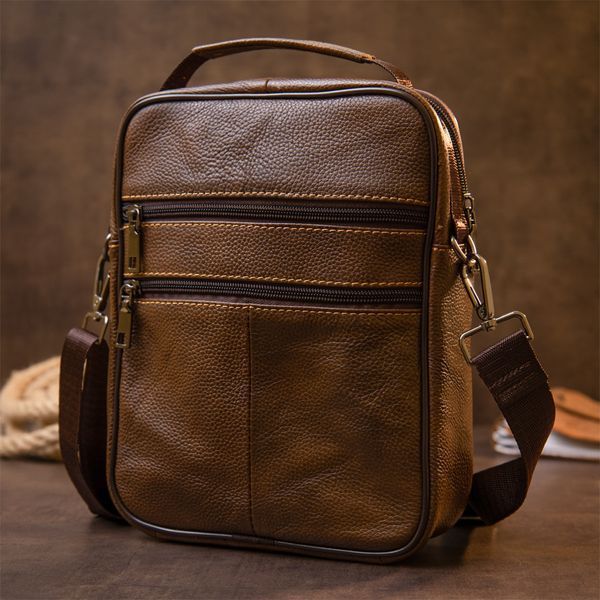 Men's messenger Vintage 20392 Brown 20392 фото