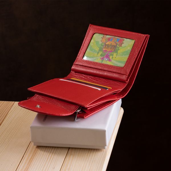 Кошелек женский ST Leather 18410 (ST410) кожаный Красный 18410 фото