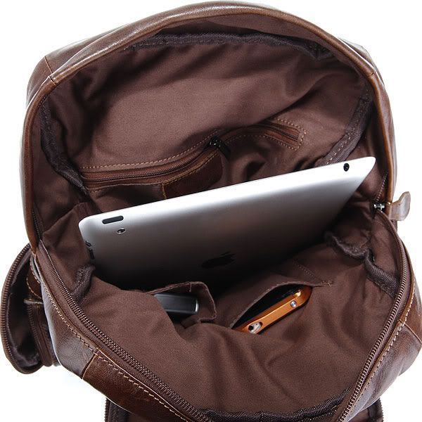 Backpack Vintage 14232 leather Brown 20147 фото