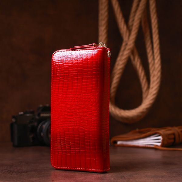 Кошелек женский ST Leather 18397 (S4001A) на молнии Красный 18397 фото