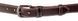 Unisex belt with edge stitching Vintage 20125 Dark brown 20125 фото 2