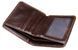 Men's mini glossy wallet 20245 Vintage Brown 20245 фото 4