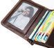 Men's mini glossy wallet 20245 Vintage Brown 20245 фото 6
