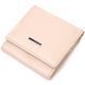 Small women's wallet with coin holder made of genuine leather KARYA 21377 Milk 21377 фото 1