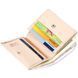 Small women's wallet with coin holder made of genuine leather KARYA 21377 Milk 21377 фото 5