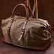 Large textile travel bag Vintage 20167 Green 20167 фото 8