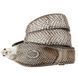 Ремень SNAKE LEATHER 18595 из натуральной кожи кобры Белый 18595 фото 1