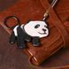 Keychain souvenir STINGRAY LEATHER 18123 made of genuine stingray leather Black 18123 фото 5