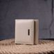 Small women's wallet with coin holder made of genuine leather KARYA 21377 Milk 21377 фото 7