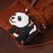 Keychain souvenir STINGRAY LEATHER 18123 made of genuine stingray leather Black 18123 фото 4