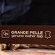Якісний чоловічий ремінь із натуральної шкіри Grande Pelle 21461 Коричневий 21461 фото 7