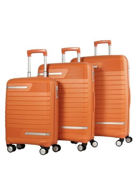 Polypropylene suitcase with expansion medium M orange | 67*45*27 cm | 3.5 kg | 73 l | Snowball 91203 91203-OrangeM фото