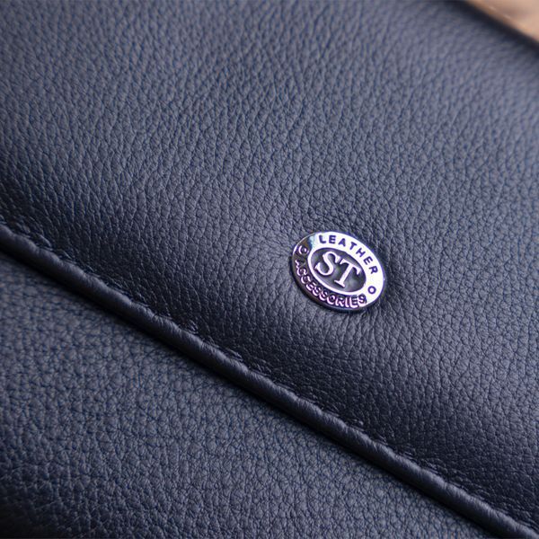 Кошелек с кармашком на лицевой стороне женский ST Leather 19367 Черный 19367 фото