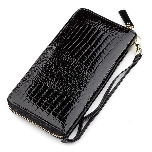 Кошелек женский ST Leather 18399 (S4001A) натуральная кожа Черный 18399 фото