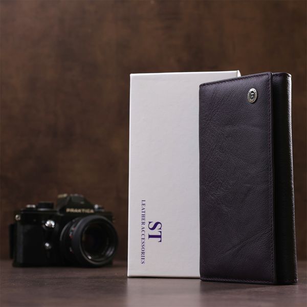 Кошелек женский ST Leather 18403 (ST1518) нарядный Фиолетовый 18403 фото
