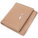 Stylish women's wallet with coin holder made of genuine leather KARYA 21378 Beige 21378 фото 1