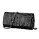Clutch bag CROCODILE LEATHER 18242 made of genuine crocodile leather Black 18242 фото 2