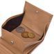 Stylish women's wallet with coin holder made of genuine leather KARYA 21378 Beige 21378 фото 5