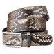 Automatic belt SNAKE LEATHER 18201 made of genuine python leather Multi-colored 18201 фото 1