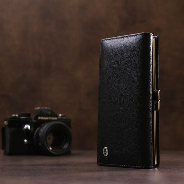 Кошелек женский ST Leather 18404 (ST1518) классический Черный 18404 фото