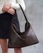 Women's leather bag "Candy" chocolate K7045 фото 2