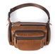 Oversized belt bag Vintage 14695 Brown 14695 фото 1