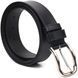 High-quality belt for men made of genuine leather Grande Pelle 21463 Black 21463 фото 2