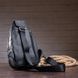 Men's leather shoulder bag Vintage 14840 Black 14840 фото 5