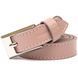 Thin women's leather belt GRANDE PELLE 11448 Pink 11448 фото 2