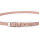 Thin women's leather belt GRANDE PELLE 11448 Pink 11448 фото 4