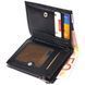 Vertical wallet made of genuine leather with crocodile embossing CANPELLINI 21673 Black 21673 фото 3