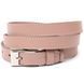 Thin women's leather belt GRANDE PELLE 11448 Pink 11448 фото 1