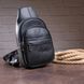 Men's leather shoulder bag Vintage 14840 Black 14840 фото 3