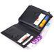 Vertical wallet made of genuine leather with crocodile embossing CANPELLINI 21673 Black 21673 фото 4