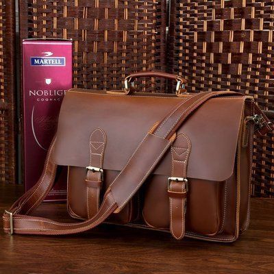 Портфель Vintage 14101 Коричневий 14101 фото