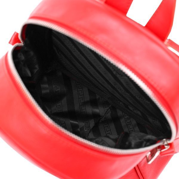 Bright women's backpack made of genuine leather Shvigel 16316 Red 16316 фото