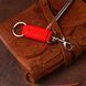 Брелок сувенир STINGRAY LEATHER 18013 из натуральной кожи морского ската Красный 18013 фото 7
