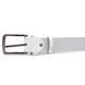 Unisex leather belt Vintage 20724 White 20724 фото 4