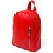 Bright women's backpack made of genuine leather Shvigel 16316 Red 16316 фото 1
