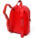 Bright women's backpack made of genuine leather Shvigel 16316 Red 16316 фото 2