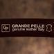 Ремінь чоловічий з класичної алюмінієвої пряжкою Grande Pelle 11268 Червоно-коричневий 11268 фото 7