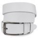 Unisex leather belt Vintage 20724 White 20724 фото 1