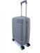 Polypropylene suitcase with expansion medium M silver | 67*45*27 cm | 3.5 kg | 73 l | Snowball 91203 91203-GreyM фото 1