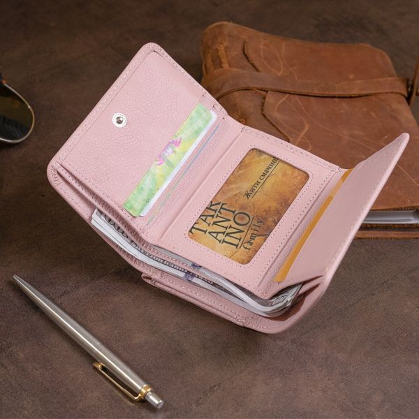 Компактный кошелек женский ST Leather 19255 Розовый 19255 фото
