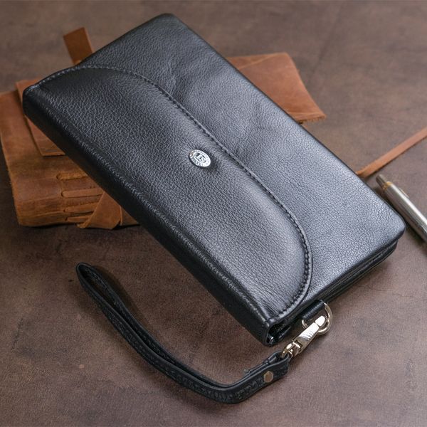 Клатч из кожи женский ST Leather 19316 Черный 19316 фото