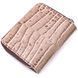 Textured women's wallet with coin holder made of genuine leather with crocodile embossing KARYA 21413 Beige 21413 фото 2