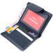 Interesting vertical wallet made of genuine leather CANPELLINI 21675 Blue 21675 фото 4