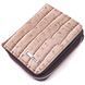 Textured women's wallet with coin holder made of genuine leather with crocodile embossing KARYA 21413 Beige 21413 фото 1