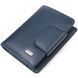 Interesting vertical wallet made of genuine leather CANPELLINI 21675 Blue 21675 фото 1